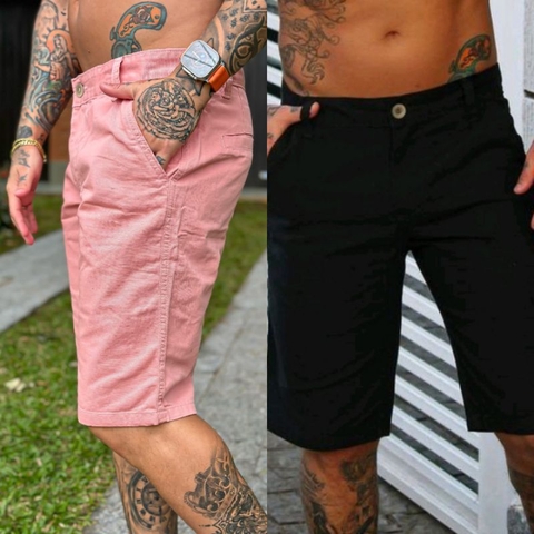 KIT 2 BERMUDAS MASCULINA DM