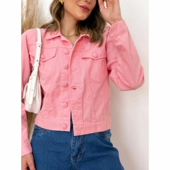 Imagem do JAQUETA JEANS FEMININA