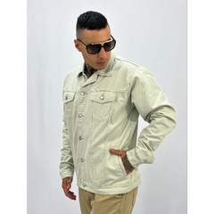 JAQUETA MASCULINA BRIM TECIDO GROSSO - loja online