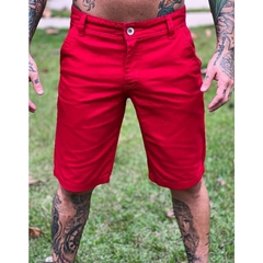 BERMUDA DE SARJA MASCULINA DM ALGODÃO