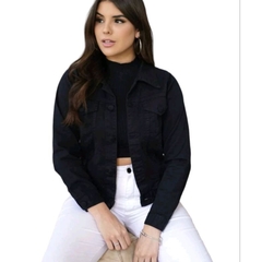 JAQUETA JEANS FEMININA