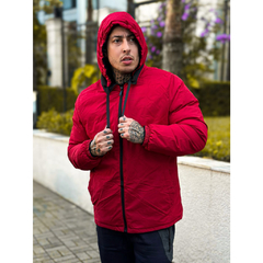 JAQUETA BOBO JACO MASCULINA DUPLA FACE COM TOUCA N4 - comprar online