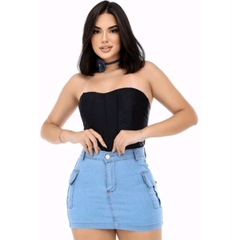 Imagem do SAIA CARGO JEANS