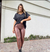 Pantalones engomados con spandex - comprar online