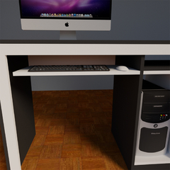 Escritorio con cajonera de 4 cajones - Muebles Decora tu interior