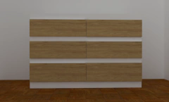 Cajonera de 6 cajones
