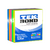 Bloco De Notas Adesivo - 7,6Cm X 7,6Cm - 5 Cores Fluorescentes - 90 Folhas De Cada Cor - TekBond
