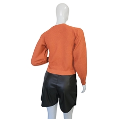 Casaco Tricot Feminino Modal Sandoc Gola V na internet