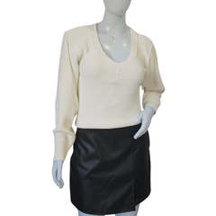 Casaco Tricot Feminino Modal Sandoc Gola V na internet