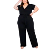 Macacão Plus Size Estampa Tribal Boho