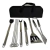 Kit Churrasco Faca Pegador Espeto Presente Maleta Com Alça - comprar online