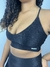 Top Laço preto