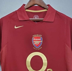 Camiseta Arsenal 2005/06 - comprar online