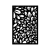 Chapa Calada Decorativa Acero Perforado - N4 - comprar online