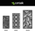 Imagen de Chapa Calada Decorativa Acero Perforado - M22