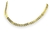 COLAR CHOKER FOLHA DE LOURO DOURADO na internet