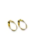 BRINCO OVAL FITA LISO DOURADO na internet