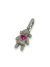 PINGENTE FILHOS CRAVEJADO RODIO BRANCO - comprar online