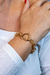 PULSEIRA CORAÇÃO ELO DOURADO - comprar online