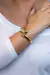 BRACELETE ABERTA GOTA DOURADO - comprar online