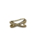 PIERCING FAKE X CRAVEJADO DOURADO na internet