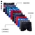 Kit 10 Cuecas Boxers na internet