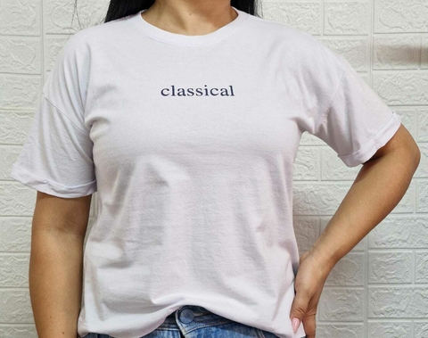 T-Shirt Classical Branca