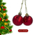 Kit Bolinhas para Árvore Natal 4cm - 6 Unidades - comprar online