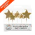 Set Velas Estrellas x5un Plateado | Dorado - comprar online