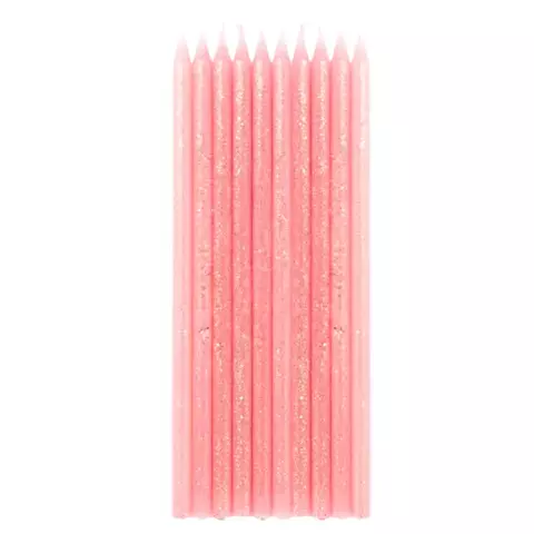 Velas Chic Glitter x10U Varios Colores - comprar online