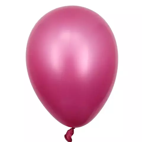 GLOBO PERLADO 12" X 50 UN FUCSIA