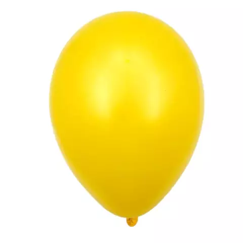 GLOBO PERLADO 12" X 50 UN AMARILLO