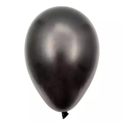GLOBO PERLADO 12" X 50 UN NEGRO