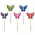 Set de velas Mariposas de colores x5 - comprar online
