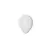 GLOBO PERLADO 5" X 50 UN BLANCO
