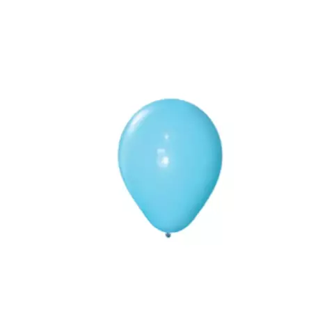 GLOBO PERLADO 5" X 50 UN CELESTE