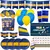 Kit Combo Cumple Full Boca Juniors - comprar online