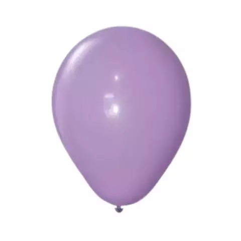 GLOBO STANDARD 5" X 50 UN LILA CLARO
