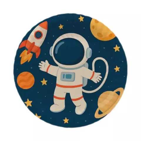 Astronauta Plato Carton 18 Cm x8 Un - comprar online