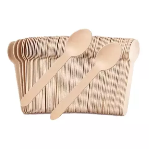 Cuchara Bambu 13 cm x10 un
