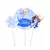 Adorno para torta - Pinche set Feliz Cumple Frozen
