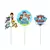 Adorno para torta - Pinche set Feliz Cumple Paw Patrol - comprar online