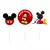 Adorno para torta - Pinche set Feliz Cumple Mickey Mouse - comprar online