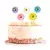 Set de velas margaritas Multicolor x5 un - comprar online