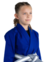 Kimono de jiu jitsu infantil feminino Hebrom pro kids
