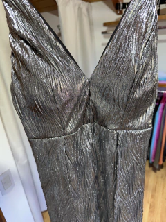 Vestido largo brillos - tienda online
