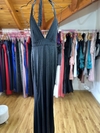 Vestido microfibra liso