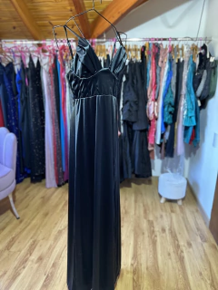 Vestido largo satén