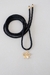 Collar Marina Negro | Charm Flor