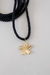 Collar Marina Negro | Charm Flor - comprar online